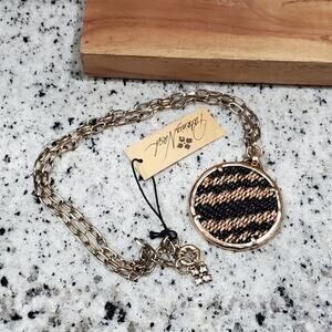 Patricia Nash woven basketweave necklace‎
